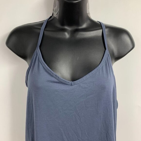 Athleta Women's V Neck Adjustable Back Stretch Outdoor Yoga Tank Top Size S - Picture 2 of 11